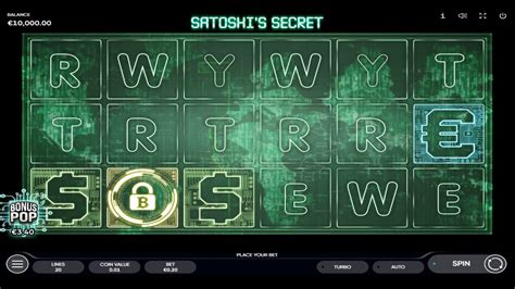 satoshi's secret slot|Satoshis Secret Slot Review & Free Play .